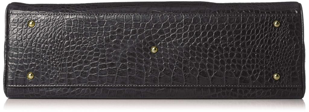 Деловая кожаная сумка-тоут Chrome Сделано в Японии Деловая кожаная сумка-тоут Черный [Нога] Женская