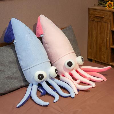 Большой Кальмар Мягкая игрушка Имитация Кальмара Кукла Морское Животное Тряпичная Кукла Кукла