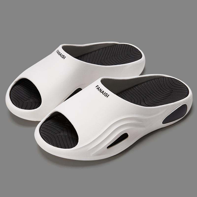 Мужские нескользящие тапочки для дома/улицы 2025: Летний стиль, Готовый к купанию, Унисекс и Всесезонный