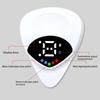 Portable Guitar Pick & Tuner Combo 2-in-1 Functionality with Guitar Pick Folk Guitar & Ukulele Tuner 12-Tone Equal Temperament