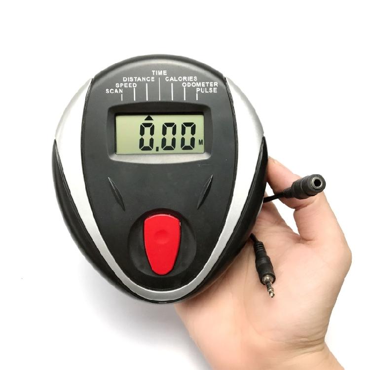 Exercise Display Meter With Accurate Tracking For Home Gym Equipment Strong Plastic Construction Fitness Bike Counter