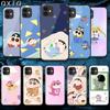 Чехол Crayon Funny Shin chan для iPhone Samsung Galaxy Redmi Note S 17 16 15 14 13 20 24 25 54 Pro Max Ultra Fe с закаленным стеклом