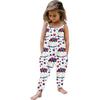 Toddler Kids Baby Girls Sleeveless Summer Romper Jumpsuit Playsuit Clothes