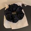 Four Layer Satin Pleated Fungus Edge, Large Intestine Hair Loop, Tied Hair Accessories, Headband, Floral Girl