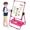Доска для рисования для детей, складная, регулируемая по высоте, с местом для хранения на 360 градусов, на японском языке, инструкция включена, классная доска,
