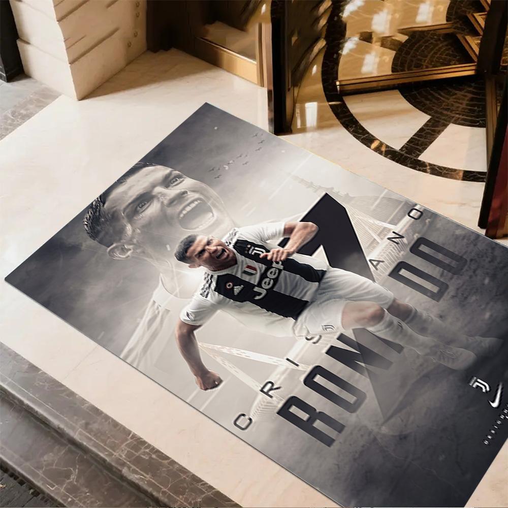 Ronaldo's Portugal Jersey Floor Rug Office Rug Suitable for Dining Room Dormitory Decorate room Hallway Anti-slip Rug Office home decor