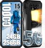 Oukitel Мобильный телефон WP58 PRO 5G 24 ГБ + 256 ГБ Дисплей 6,7 дюйма 64 МП Аккумулятор 10000 мАч Смартфон на Android 15