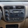 Для Honda Civic 2003-2005 Отделка накладки центральной консоли интерьера из углеродного волокна 1 шт.