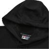 Fila Классический свободный худи с логотипом, повседневный флисовый свитшот с длинным рукавом в американском винтажном стиле, унисекс, черный F51U248298F-BK