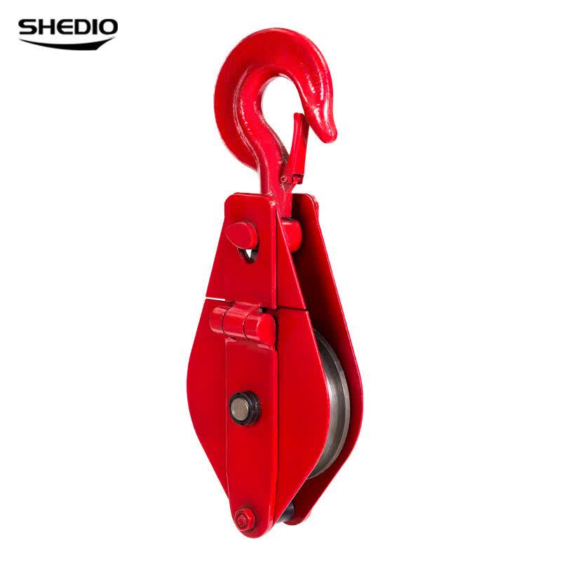 Миниатюрный подъемный блок Shengdiao с крюком на подшипнике