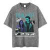 Twilight Saga Edward Cullen Bella Swan Vampire Werewolf Vintage Washed Short Sleeve Tshirts Unisex Unisex Clothing Cotton T Shirts
