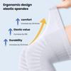 1 Pair Sports Knee Compression Sleeve Non-slip Breathable Stretch Men Women Fitness Running