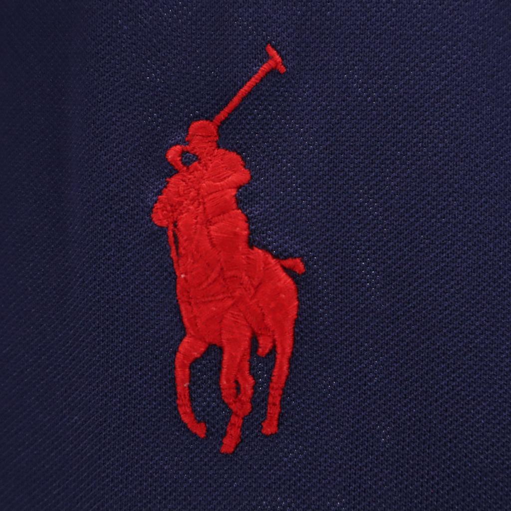 Polo Ralph Lauren Поло с коротким рукавом M Темно-синий система Мужской Б/у