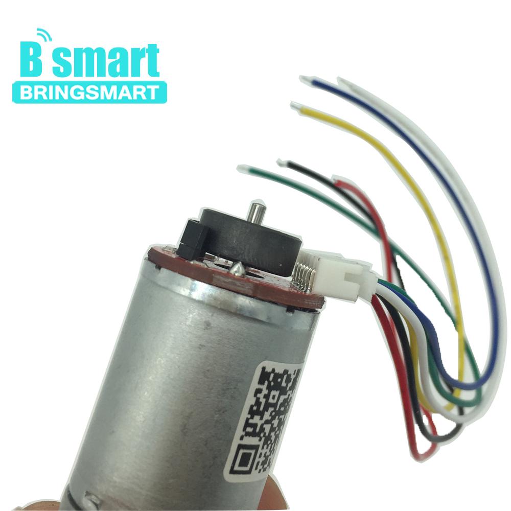 Bringsmart JGA25-371 Мотор-редуктор с диском-энкодером 12В постоянного тока для мини-электромотора с высоким крутящим моментом, индивидуальные микроэлектрические компоненты для игрушек