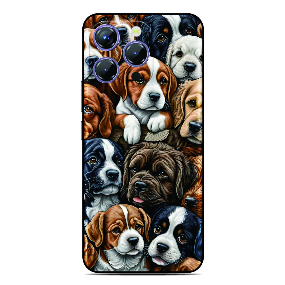 Чехол с изображением щенка для Cubot A40 X100 A20 A10 Max 5 3 P80 P50 X70 X50 Note 60 50 21 Nothing CMF Phone 1 2 Pro 2a 3a Lite