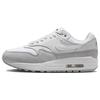 Женские кроссовки Air Max 1 87 LX Светло-серый дымчатый Белый Фотонная пыль Полуночный-темно-синий FN0564-001