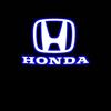 Для Honda Accord 2 шт. Светодиодные приветственные огни двери автомобиля Аксессуар с эмблемой Для Honda Civic FIT Accord Prelude CRV 5-го Mugen CRZ CRX Jazz HRV Pilot Odysse