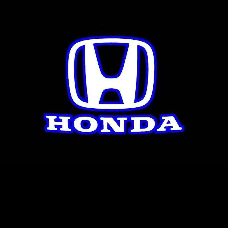 Для Honda Accord 2 шт. Светодиодные приветственные огни двери автомобиля Аксессуар с эмблемой Для Honda Civic FIT Accord Prelude CRV 5-го Mugen CRZ CRX Jazz HRV Pilot Odysse