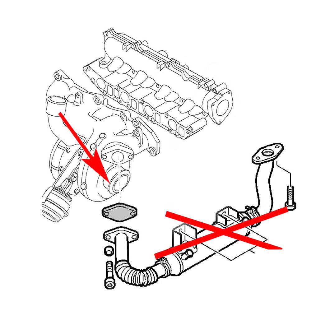 Металлические прокладки с автоклапаном для Vauxhall Opel Saab Fiat Alfa 1.9 2.4 JTD CDTI TiD