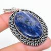 Sodalite Gemstone Handmade 925 Sterling Silver Jewelry Pendant 2.60" c7A34