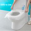 50Pcs Travel Disposable Toilet Seat Cover Waterproof Toilet Pad Camping Hotel Bathroom Accessories