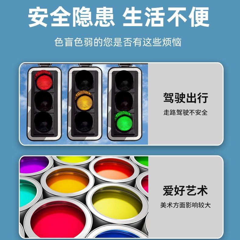 Очки для коррекции дальтонизма, цветовые слабости, двусторонние линзы с покрытием, золотая проволока, металлическая оправа для близорукости, мужская оправа для очков, соответствующая степени близорукости, женская оправа