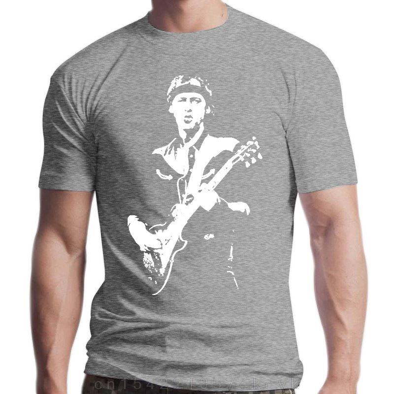 Новая стильная повседневная мягкая футболка с дизайном гитары Dire Straits