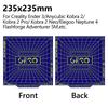 GECO Plate Pla Cold Build Pate For X1C P1S P2S A1 Kobra S1 K1c Ender 3 Se K1 Max  No Clog Spring Steel Super Adhesion