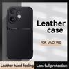For VIVO V60  Leather Texture, Built-in Magnetic TPU Soft Anti-drop Anti-fingerprint Phone Case