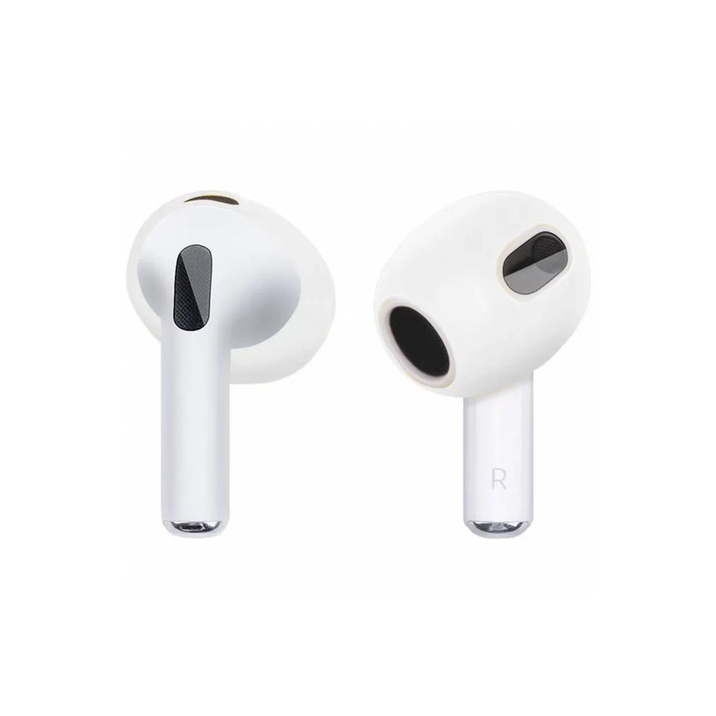 Мягкие силиконовые противоскользящие насадки для ушей для AirPods 4-го поколения 2025 Ультратонкие сменные насадки Покрытие-кожа для наушников AirPods 4