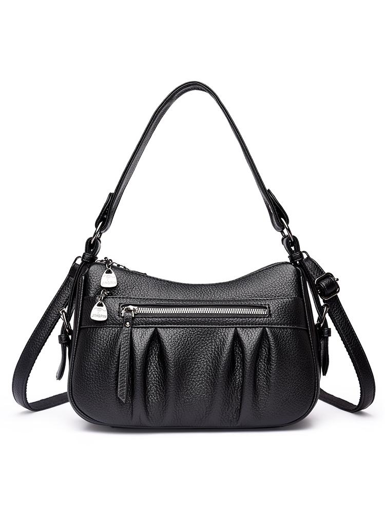 Высококачественная женская сумка кроссбоди из мягкой ПУ кожи, Модная женская сумка через плечо, Подходит для повседневного использования, Шопинга, Поездок на работу