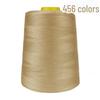 402 High-Speed Polyester Sewing Thread, 8000 Yards, Black & White for Industrial Sewing Machines
