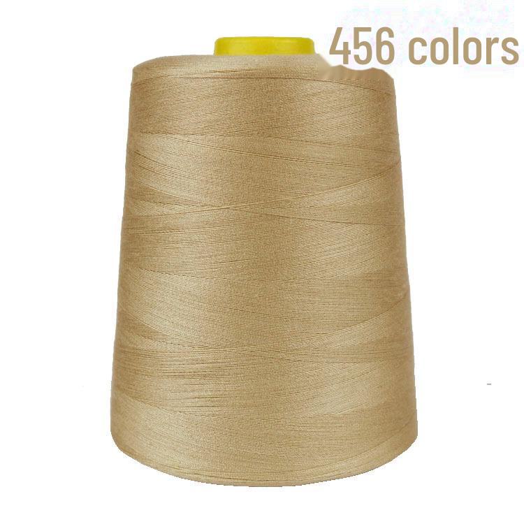 402 High-Speed Polyester Sewing Thread, 8000 Yards, Black & White for Industrial Sewing Machines