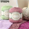 1pc Fine Yarn, Cotton 55.00%, Linen 40.00%, Rayon 5.00% Yarn For Knitting Crocheting High-quality Sweater And Scarf 1.76oz/pc