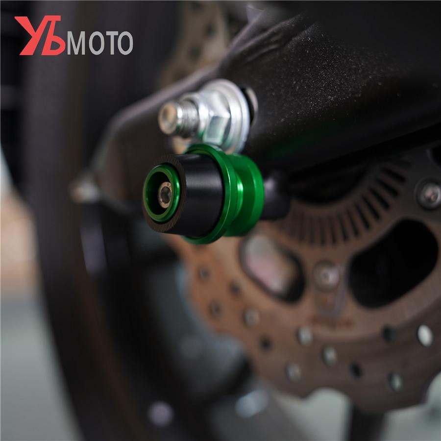 Для Kawasaki Z900 Z650 Z1000 Z1000R Editon Z800 8MM Мотоциклетные слайдеры маятника, катушки, алюминий с ЧПУ