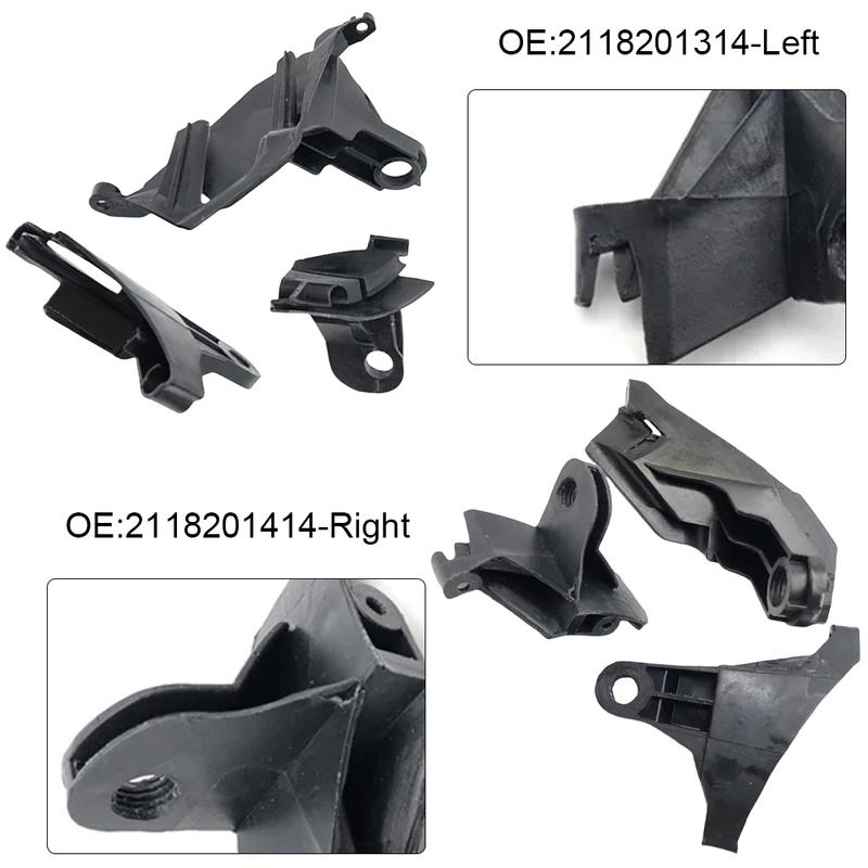 Car Front Headlight Headlamp Repair Kit Bracket For Mercedes For W211 2005-2009 2118201314 2118201414 Car Lights Accessories