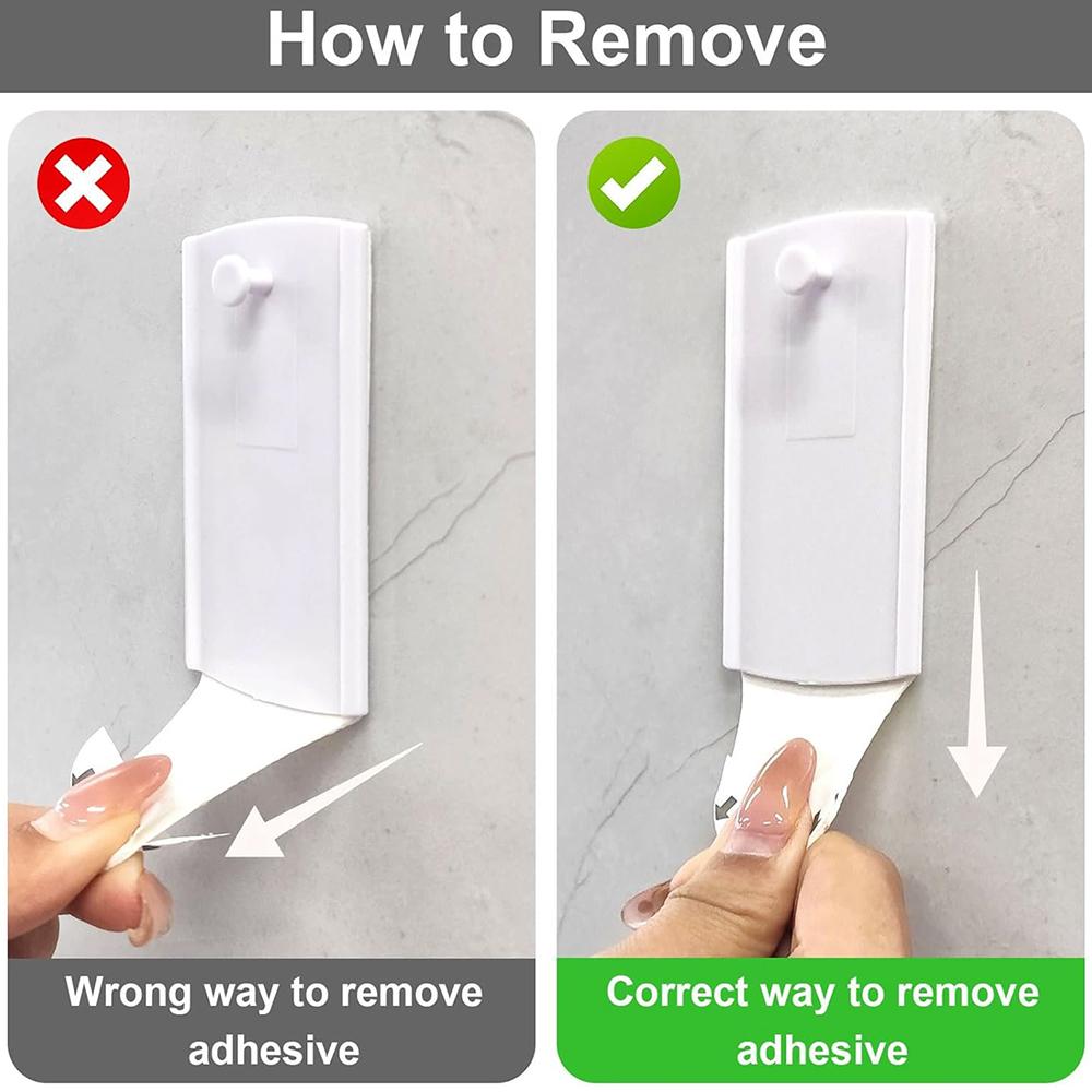 Самоклеящийся крючок для фоторамки 12 шт. белый