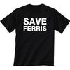 Футболка с коротким рукавом Save Ferris черного цвета