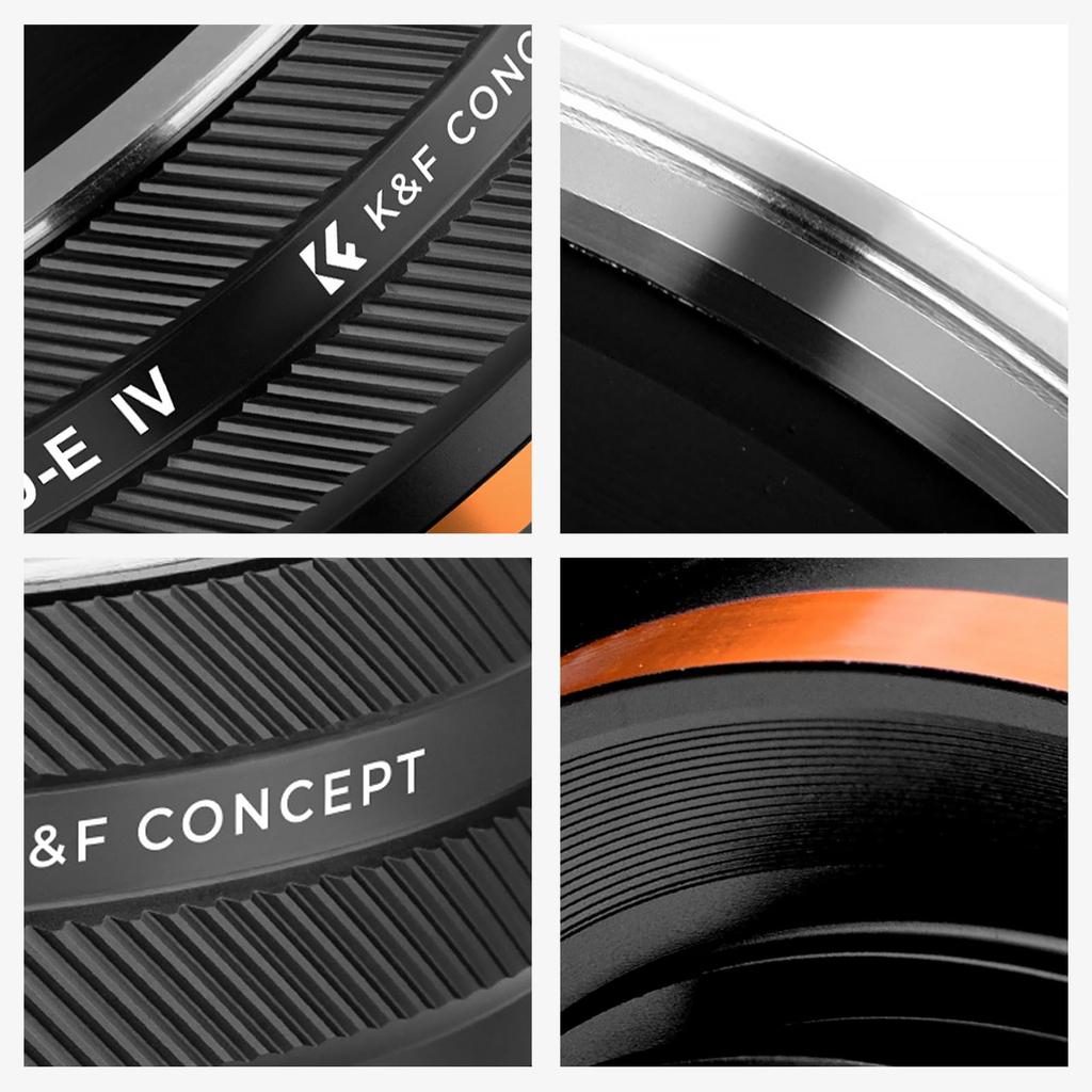 Адаптер крепления объектива Concept Lens mount K&F KF-SRE.IV (Переходник Minolta MD/MC/SR на байонет E)