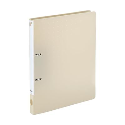 LIHIT LAB Кольцевой файл CUBE FIZZ, Smart Slim, Формат A4, Бежевый, Упаковка 10 шт., F7005-16_10