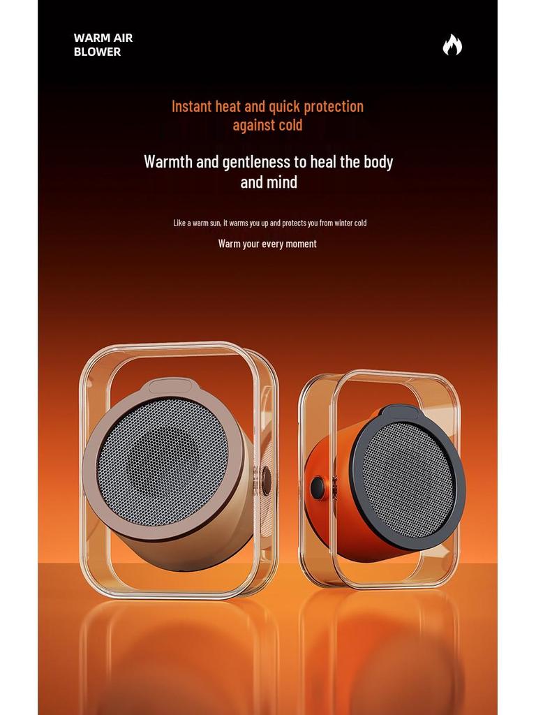 Компактный настольный обогреватель высокой мощности для общежития и дома