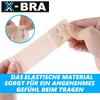 X-BRA Bra Extender Extension 1-2 Hooks Black White Beige [6 Pieces]