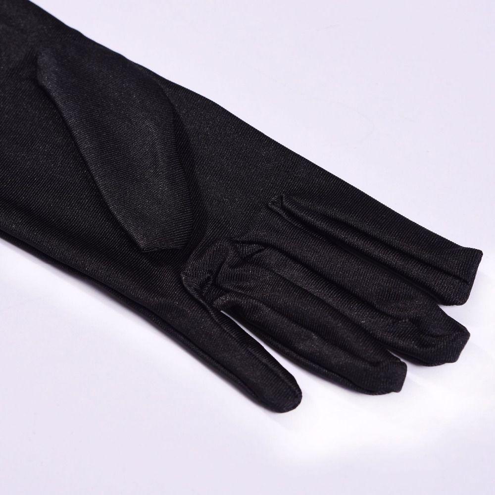 Ladies Parties Sunscreen Performance Satin Finger glove Driving Gloves Long Gloves Prom Gloves