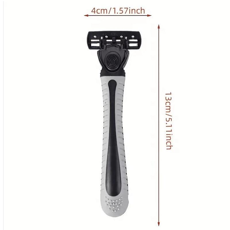 3-layer Stainless Steel Blade Men Razor Washable For Travel For Home Shaver Manual Shave Razors For Daily Face Care