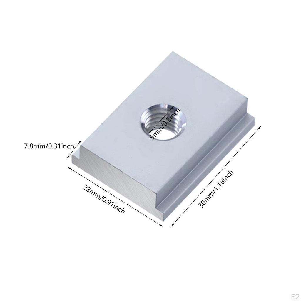 10 Pack of T Slot Sliders for Jig Tool Applications