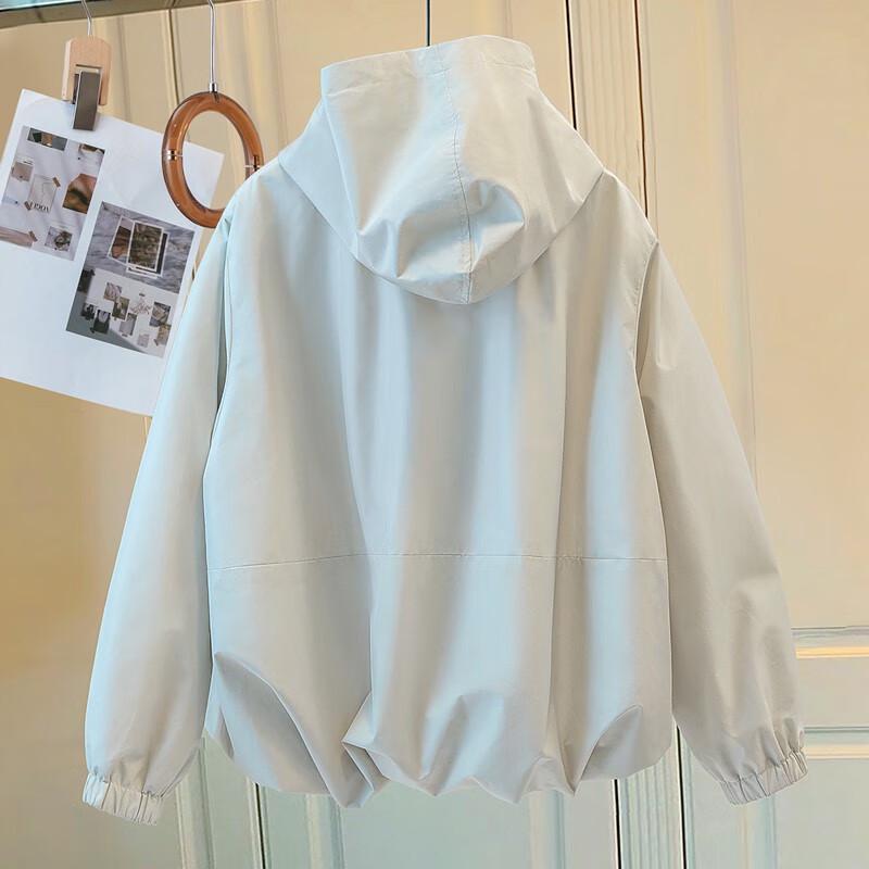 Women's Oversized Hooded Trench Jacket