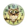 Classical MDF Wall Clock 12" (34x34x2.5cm) (Owl)