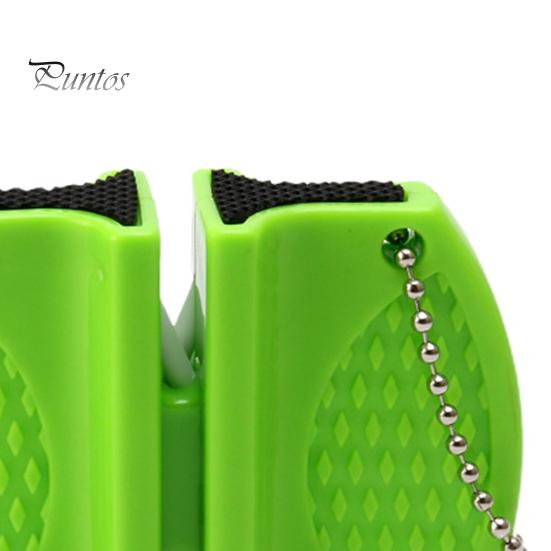 Стабильная с крючком-цепочкой, долговечная точилка, портативная легкая карманная точилка, кухонные аксессуары