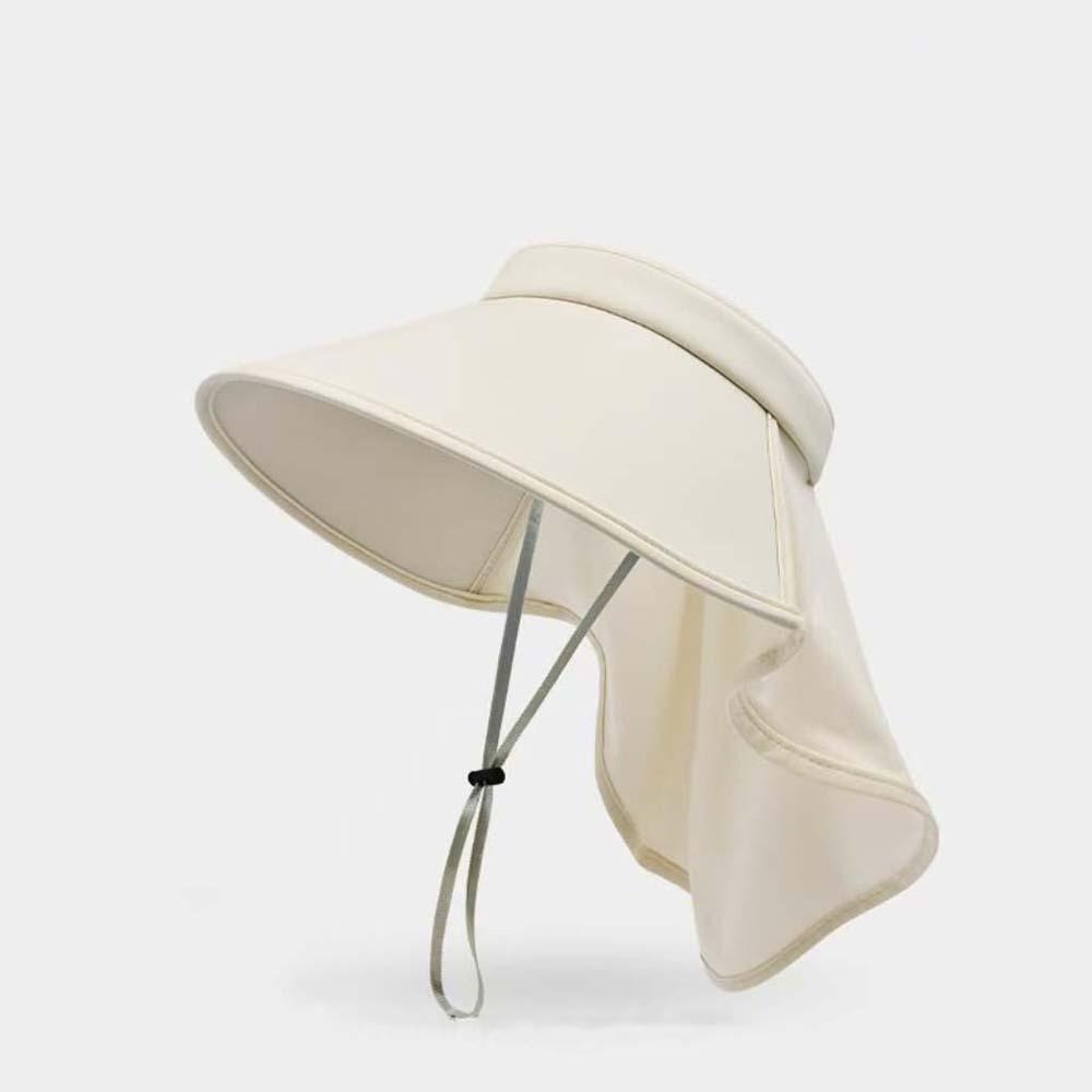Breathable Summer Men Visor Cap Wide Brim Mountaineering Cap Simple Hiking Bucket Hat Outdoor