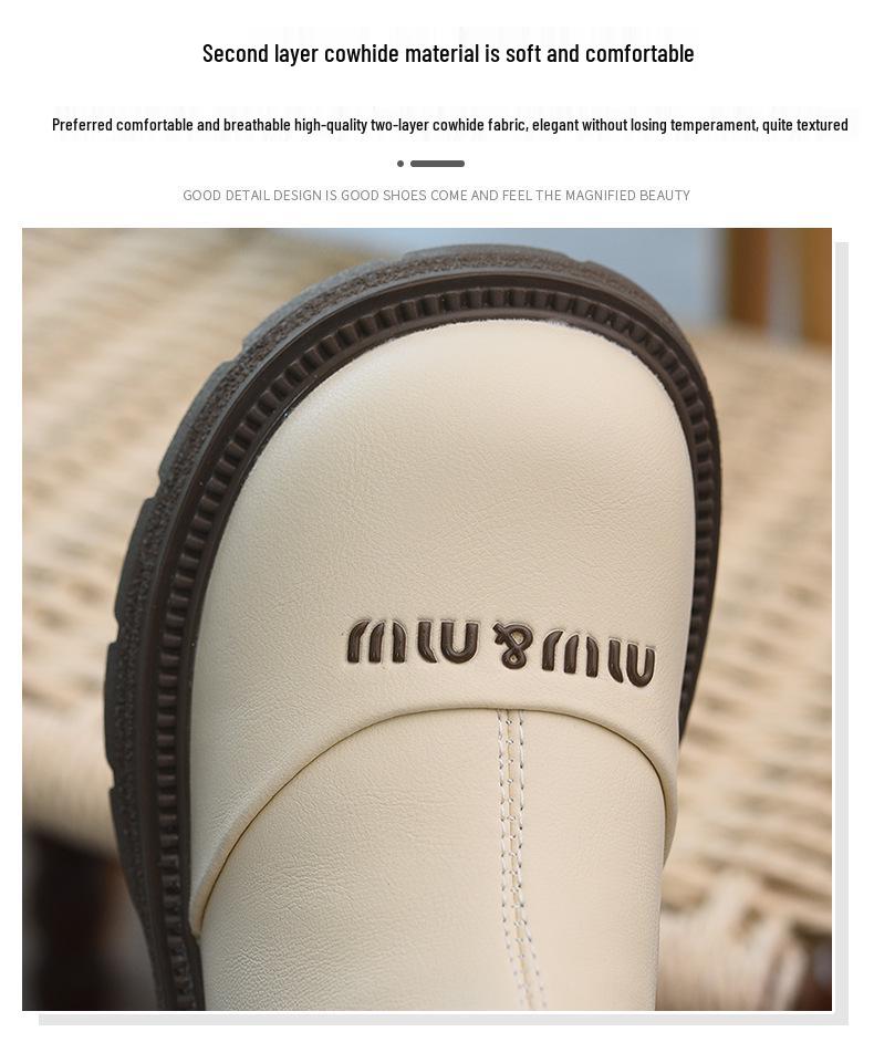 Водонепроницаемые кожаные хлопковые ботинки для девочек - Осень/Зима 2025 Стиль Мартин